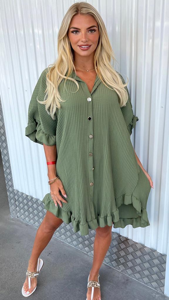 Ladies Blue Dress Streetwwear Society